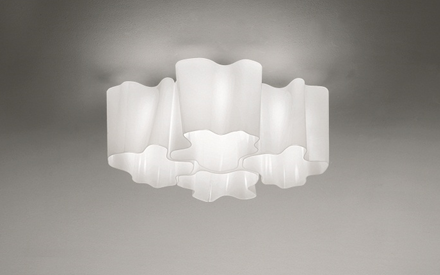 ARTEMIDE | LOGICO QUADRUPLE NESTED CEILING LAMP