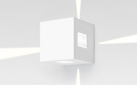 ARTEMIDE OUTDOOR | EFFETTO SQUARE WALL LED LAMP
