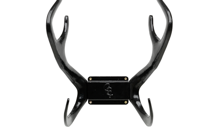 GARDEN GLORY | BLACK REINDEER WALLMOUNT GARDEN HOSE