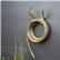 Reindeer Gold Wallmount Garden Hose