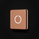 Square Modern Copper Doorbell Button