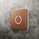 Square Modern Doorbell Copper Button