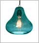 Luxello Kiss Pendant Aqua