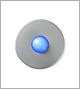Simple Round Doorbell Satin