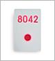 Illuminated Number Sign White