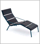 Striped Chaise Lounger