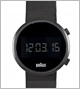 Braun Round Digital Watch