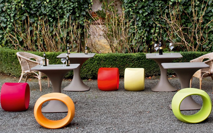 SERRALUNGA FURNITURE | CERO OUTDOOR STOOL