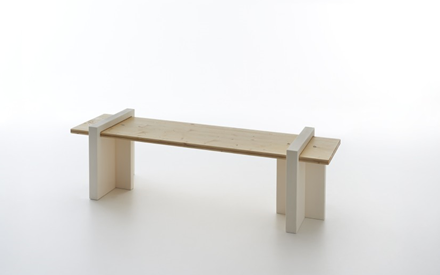 SERRALUNGA FURNITURE | PLAY WOOD OUTDOOR BENCH