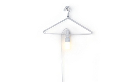 DROOG DESIGN | CLOTHES HANGER LAMP