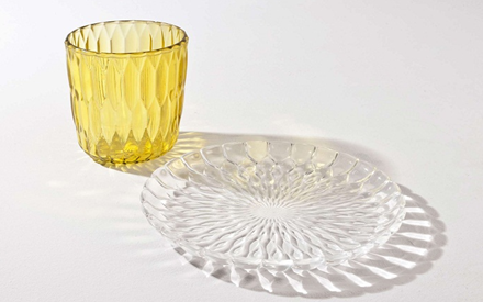 KARTELL | JELLY VASE AND TABLE CENTER PLATE