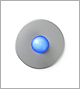 Luxello Satin Round Doorbell Button