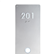 illuminated Modern Room Number Sign Braille
